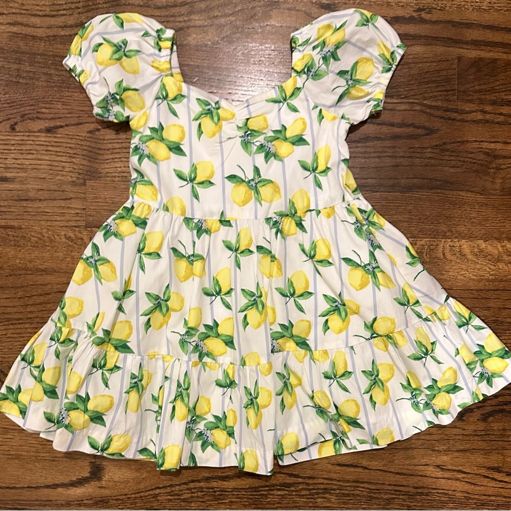Janie and Jack lemon dress